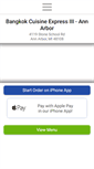 Mobile Screenshot of bangkokcuisineexpress3.com